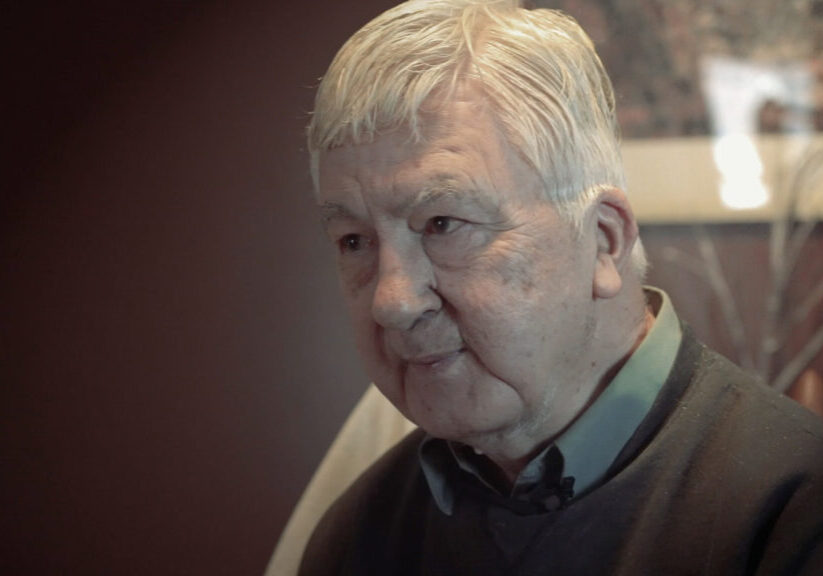 older man with white hair