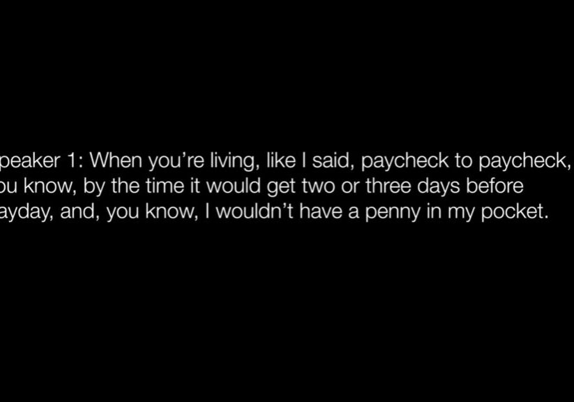 tailspin filmstill living paycheck to paycheck